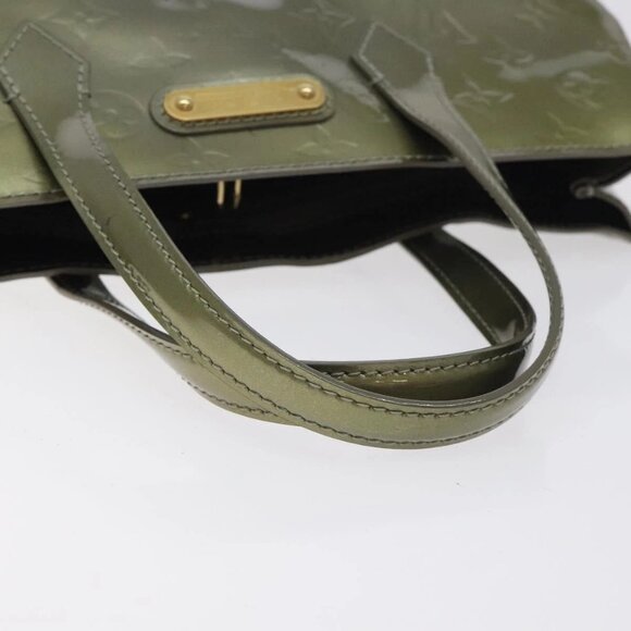 LOUIS VUITTON Monogram Vernis Wilshire PM Bag Gris Art Deco - Picture 6 of 15